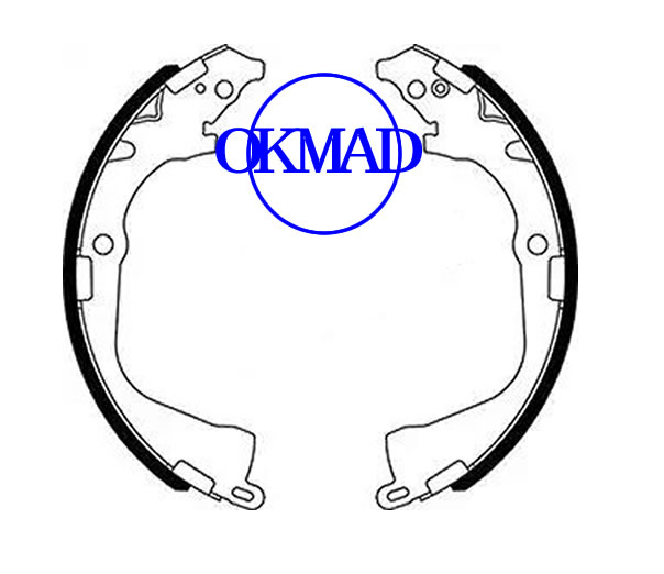 VOLKSWAGEN Amarock (Latin America) VW AMAROK Drum Brake shoes set FMSI:1667-S996 OEM:2H0 698 525 FSB4165 GS8800